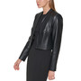 Women's Faux-Leather Shrug