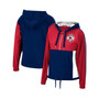 Women's Red, Navy Boston Red Sox Half-Zip Windbreaker Jacket
