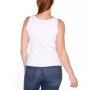 Black Label Plus Size Sleeveless Ribbed Sweater Tank