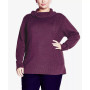 Plus Size Rosie Cable Knit Sweater