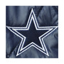 Women's Navy Dallas Cowboys Charlotte Full-Zip Hoodie Puffer Jacket