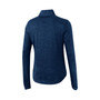 Women's Navy Notre Dame Fighting Irish Vent Space-Dye Performance Quarter-Zip Jacket