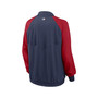 Women's Navy Atlanta Braves Authentic Collection Team Raglan Performance Full-Zip Jacket