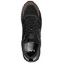 Men's Theo Mixed-Media Lace-Up Running Sneakers