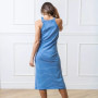 Womens' Halter Tie Sweater Dress