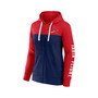 Women's Branded Red, Navy St. Louis Cardinals Take The Field Colorblocked Hoodie Full-Zip Jacket