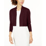 Women's Open-Front 3/4-Sleeve Knit Shrug