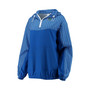 Women's Royal Florida Gators Chevron Swishy Quarter-Zip Hoodie Jacket
