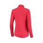 Women's Red Washington Wizards Combine Authentic Lockup Tri-Blend Performance Half-Zip Jacket