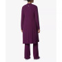 Women's Long Sleeve Ribbed Duster Sweater