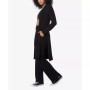 Women's Long Sleeve Ribbed Duster Sweater