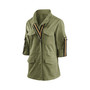 Women's Olive New Orleans Saints Full-Zip Utility Jacket
