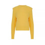 Women's Shoulder Pad Fluffy Sweater