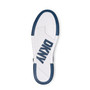 Men's Nylon Two Tone Branded Sole Low Top Sneakers