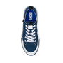 Men's Nylon Two Tone Branded Sole Low Top Sneakers