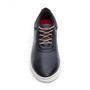 Men's Plain Toe Leather Sneaker Shoes