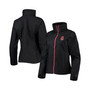 Women's Black Arkansas Razorbacks Switchback Full-Zip Hoodie Jacket