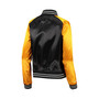 Women's Black Pittsburgh Steelers Team 2.0 Satin Raglan Full-Snap Jacket