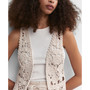 Women's Fringed Vest
