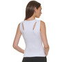 Women's Cutout Sleeveless Sweater-Knit Top