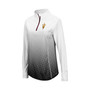 Women's Black Arizona State Sun Devils Magic Ombre Quarter-Zip Raglan Jacket