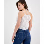 Women's Halter-Neck Crochet Sleeveless Sweater Top