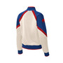 Women's White, Royal Buffalo Bills Overtime Raglan Full-Zip Track Jacket
