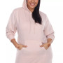 Women's Plus Size Hoodie Sweatshirt Dress