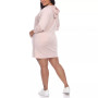 Women's Plus Size Hoodie Sweatshirt Dress