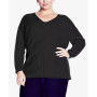 Plus Size Primrose V-neck Sweater