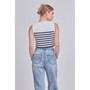 Women's Striped Knit Top