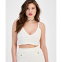 Women's Rey Crochet Sleeveless Cami Sweater Top