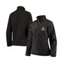 Women's Black New Orleans Saints Full-Zip Sonoma Softshell Jacket
