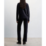Women's Corduroy Polo Style Sweater