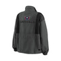 Women's Charcoal Washington Capitals Popover Packable Half-Zip Jacket
