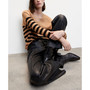 Women's Striped Fine Knit Sweater