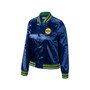 Women's Navy LA Galaxy Since '96 Satin Full-Snap Jacket