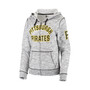 Women's Gray Pittsburgh Pirates Space Dye Full-Zip Jacket