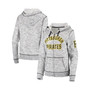 Women's Gray Pittsburgh Pirates Space Dye Full-Zip Jacket