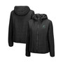 Women's Black Michigan State Spartans Arianna Full-Zip Puffer Jacket