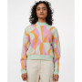 Women's Fluffy Optical Sweater