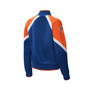Women's Blue New York Knicks Slam Dunk Raglan Full-Zip Track Jacket