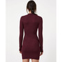 Women's Mock Neck Sweater Dress