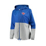 Women's Blue New York Knicks Flash Forward Windbreaker Full-Zip Jacket