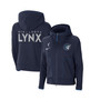 Women's Navy Minnesota Lynx Full-Zip Knit Jacket