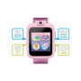 Kid's 2 Fuchsia Glitter Tpu Strap Smart Watch 41mm