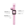 Kid's 2 Fuchsia Glitter Tpu Strap Smart Watch 41mm