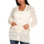 Black Label Plus Size Long Sleeve Duster Cardigan Sweater