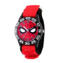 Marvel Spider-Man Boys' Black Plastic Time Teacher Watch