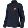 Women's Navy Denver Broncos Full-Zip Sonoma Softshell Jacket